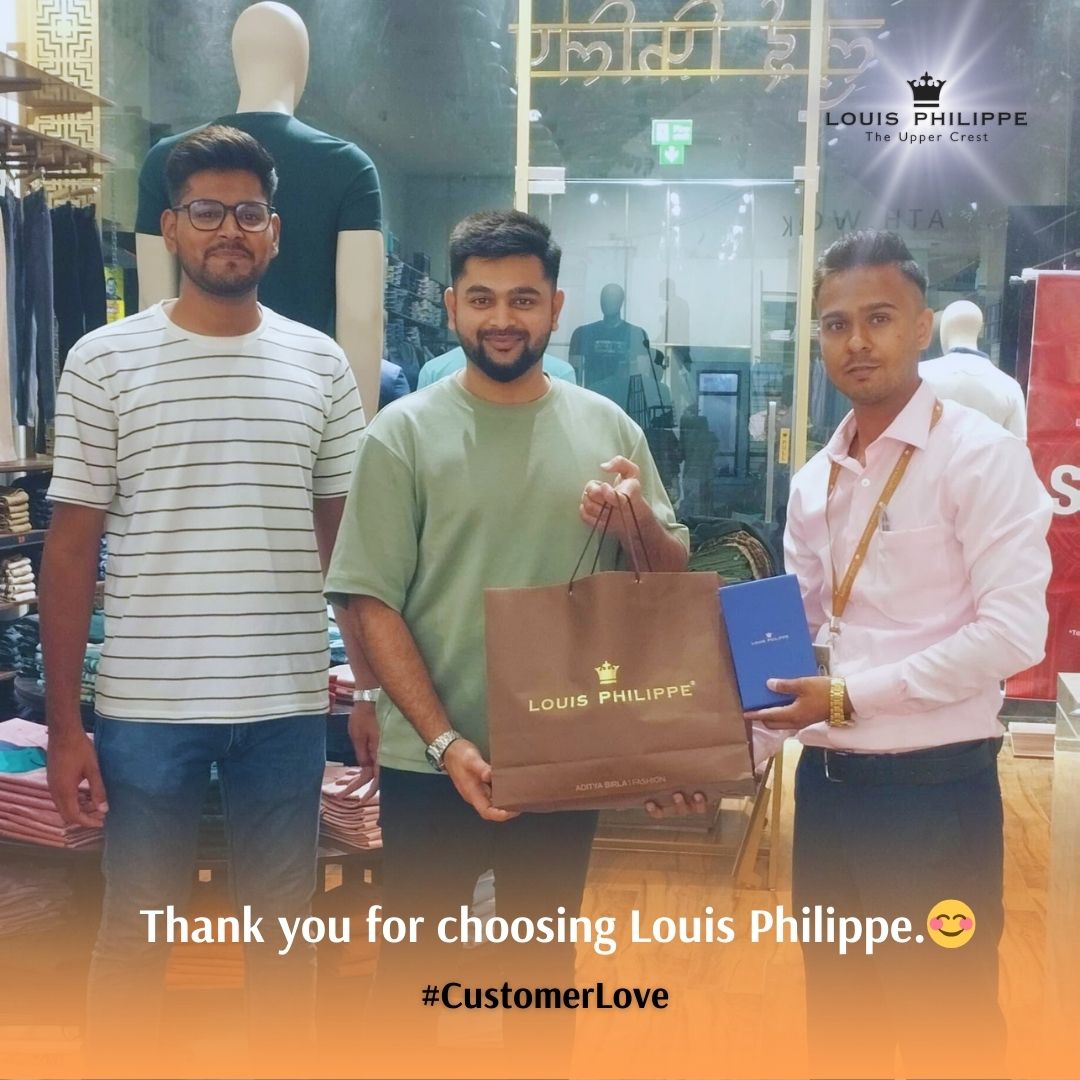 Home 26 Thank you for choosing Louis Philippe.