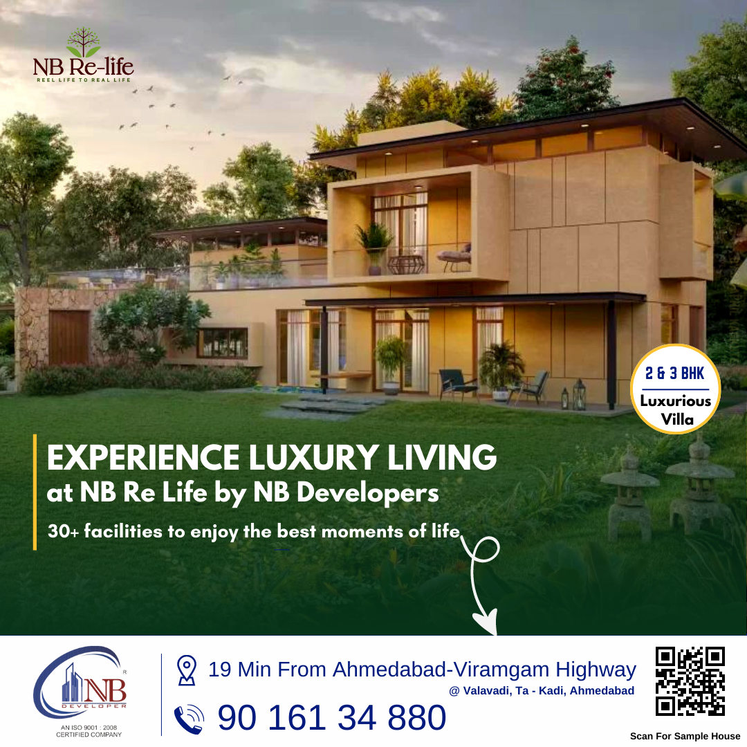 Home 44 Experience luxury living at NB Re Life by NB Developers Facebook Advt - By Swapnil Kankute